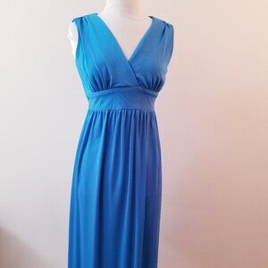70s Vintage Coming Attractions Maternity Wear Polyester Maxi - Size 5/6